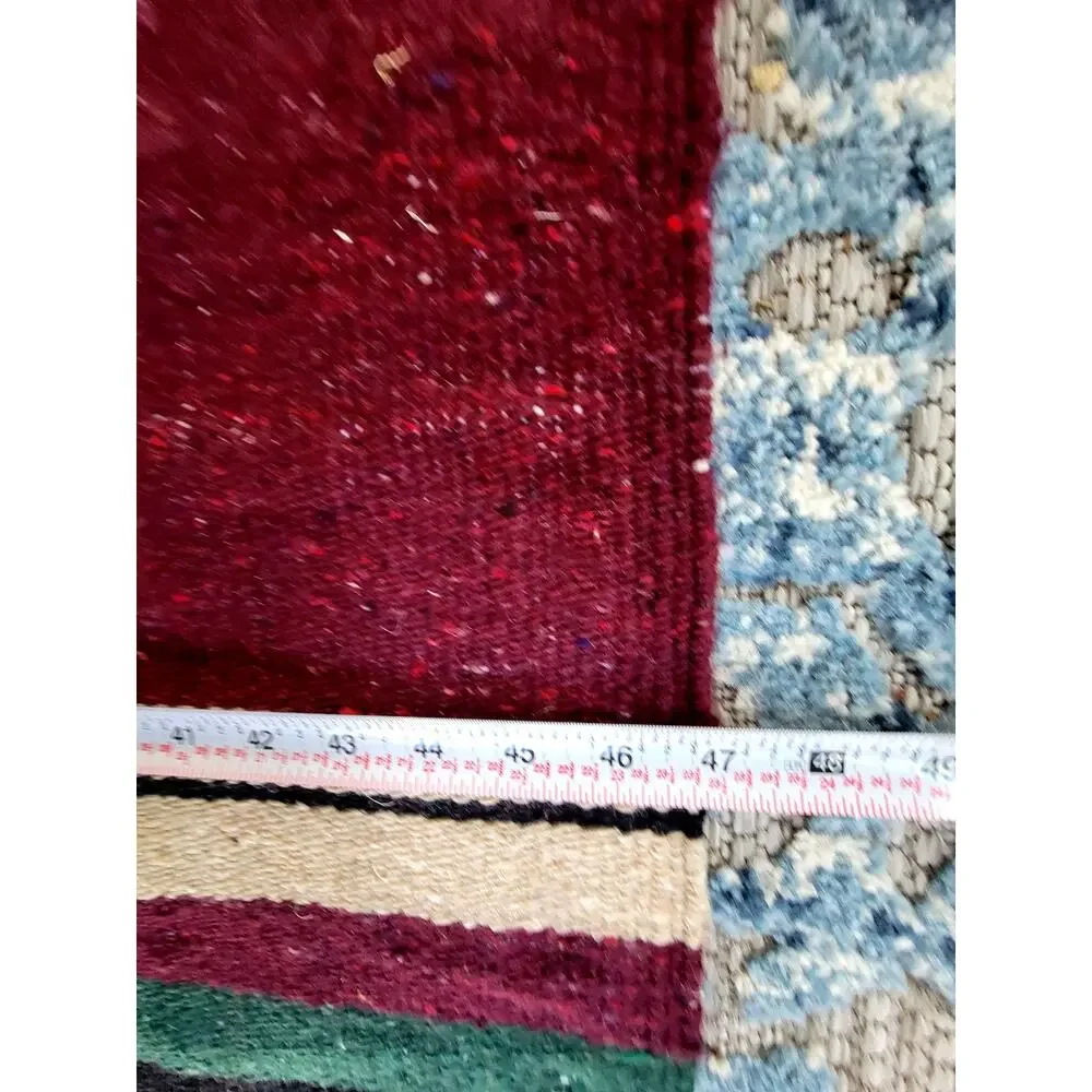 Southwestern Serape Blanket Boho Tribal Fringe Throw Rug Cabin Decor